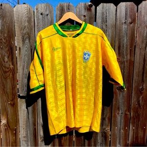 Brazil Jersey. #10. James Replica. Vintage. Soccer Jersey.